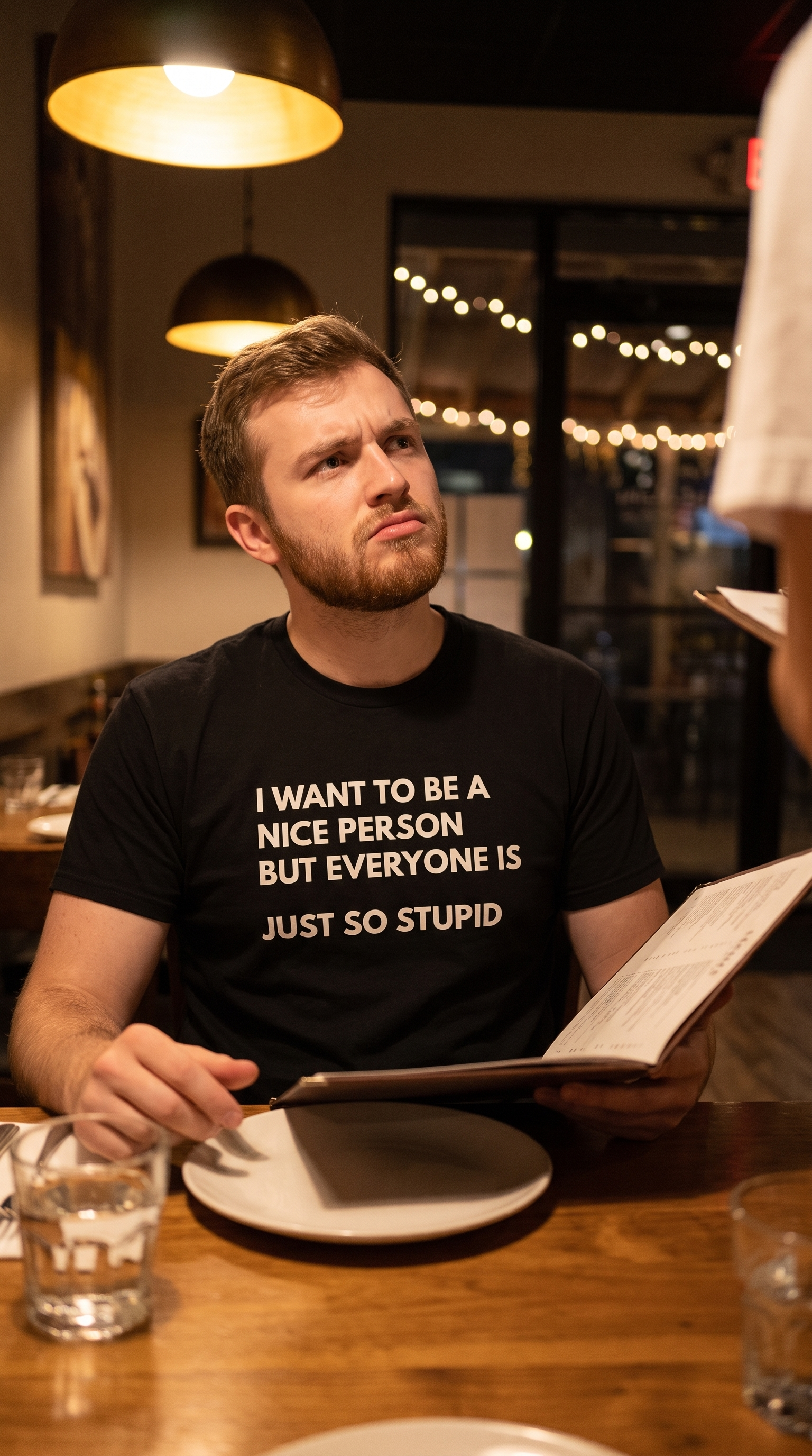 Nice Person. Stupid People. | Honest Humor Tee