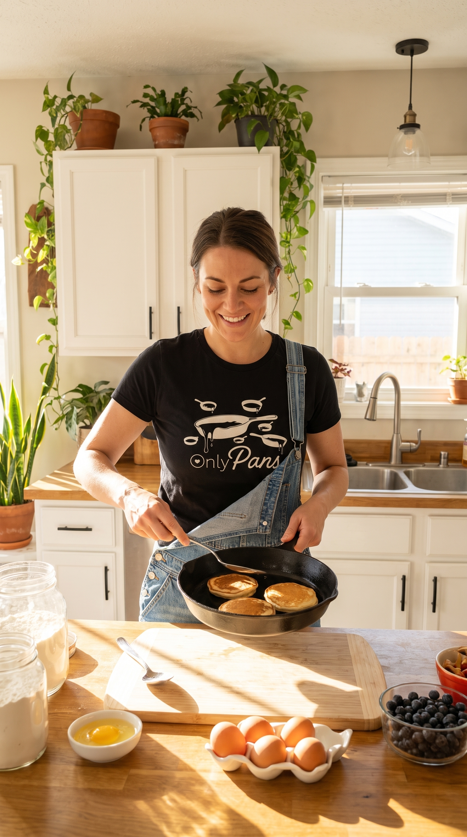 Only Pans | Kitchen Humor Graphic Tee