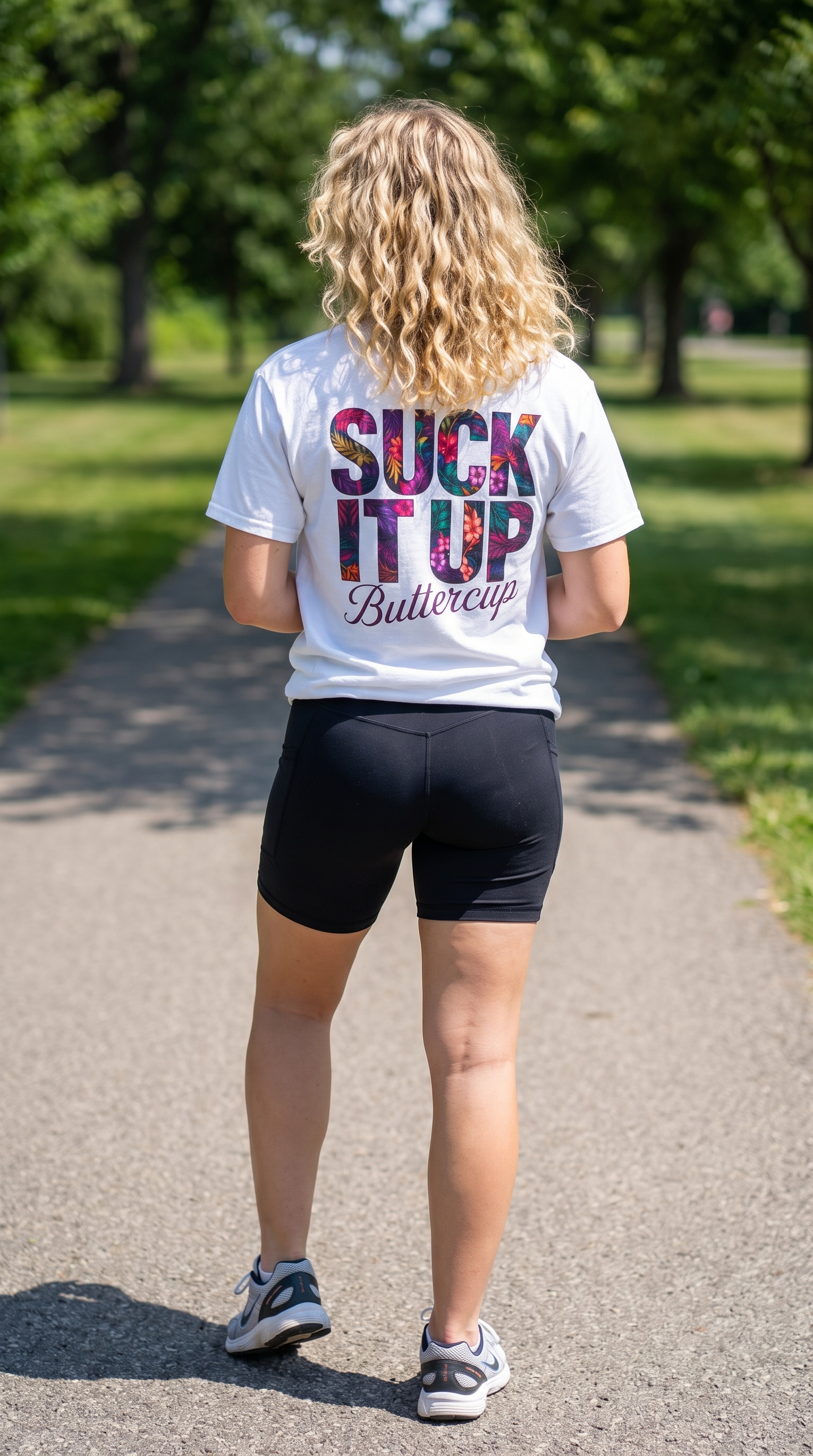 Suck It Up Buttercup | Motivational Floral Tee