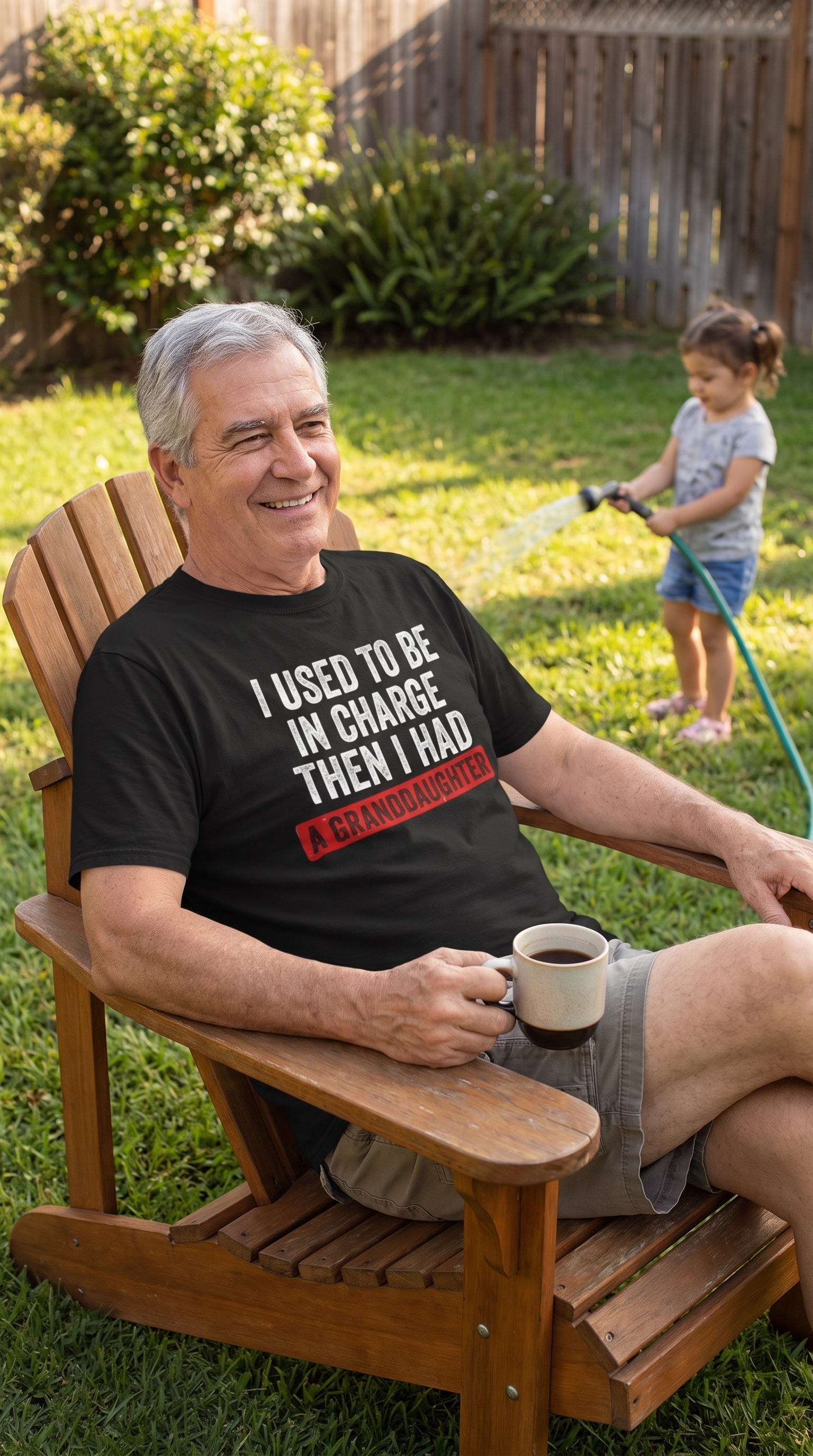 In Charge at Work | Wrapped Around Her Finger at Home | Granddaughter Tee