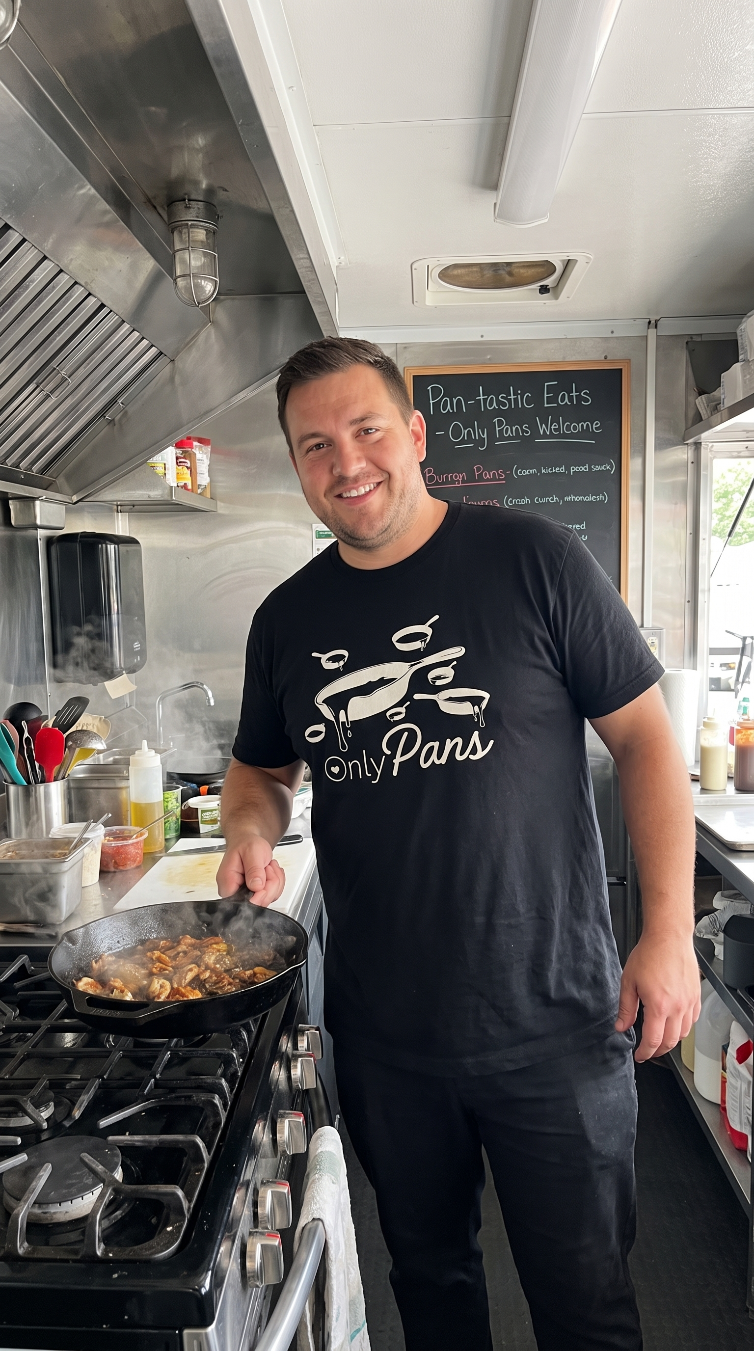 Only Pans | Kitchen Humor Graphic Tee