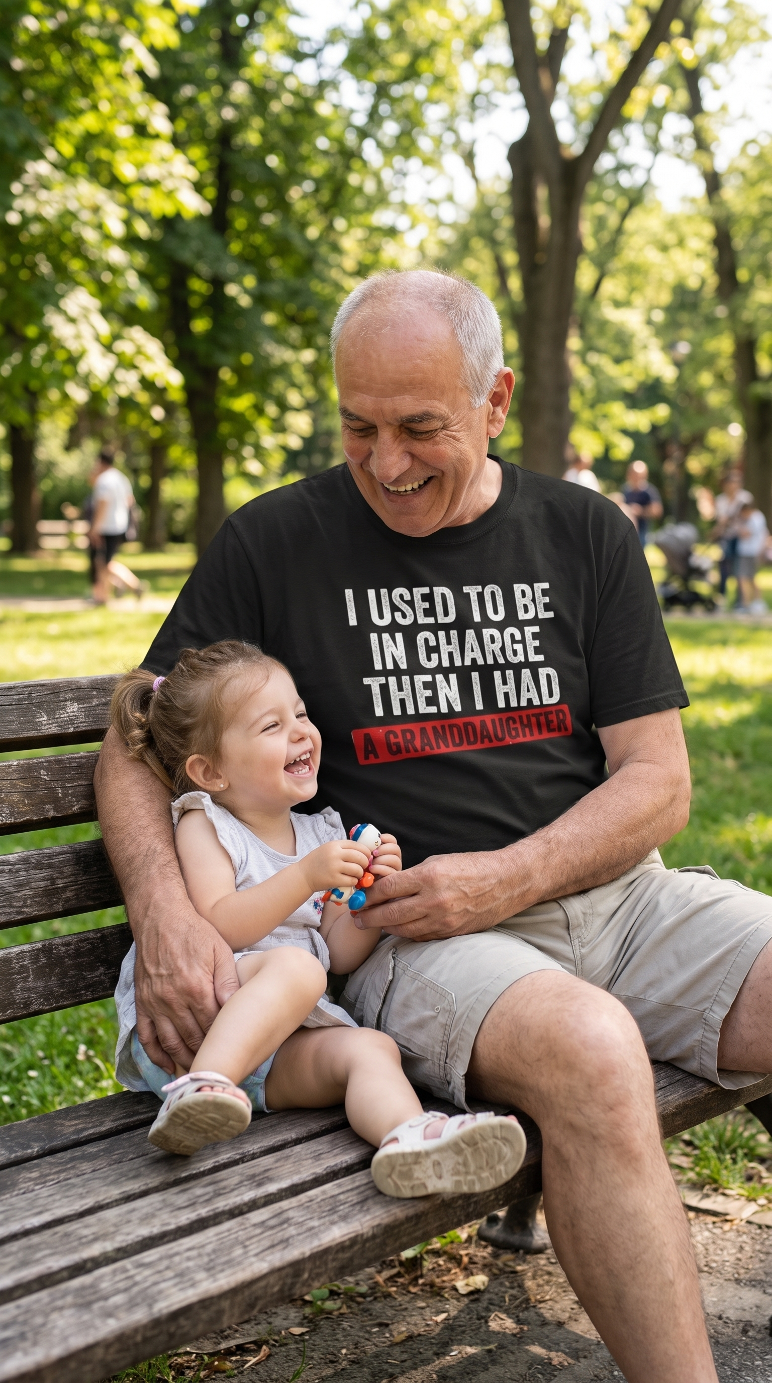In Charge at Work | Wrapped Around Her Finger at Home | Granddaughter Tee